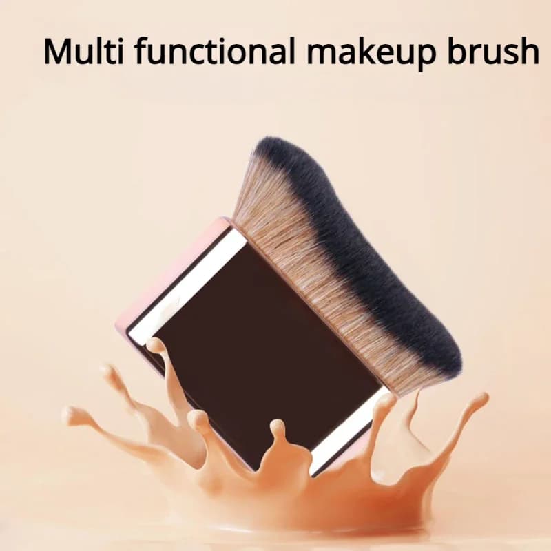 1PC Pennello per trucco Pennelli per sirena per fondotinta per il corpo Trucco per marrone chiaro Bronzing senza sole Trucco Mousse autobloccante Strumenti cosmetici