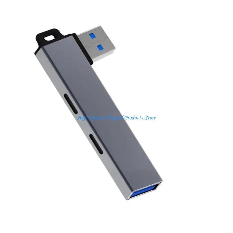 U2JE Hub USB3.0 in lega alluminio USB3.0 a 2Type C + Dock espansione USB per laptop Porta USB3.0 5.0Gbps Porta Type C