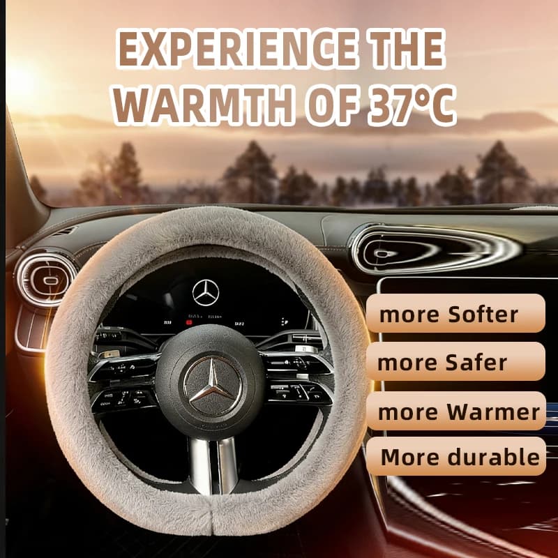 37 °C Hot and soft car cover: soft and non-slip winter elastic flyer