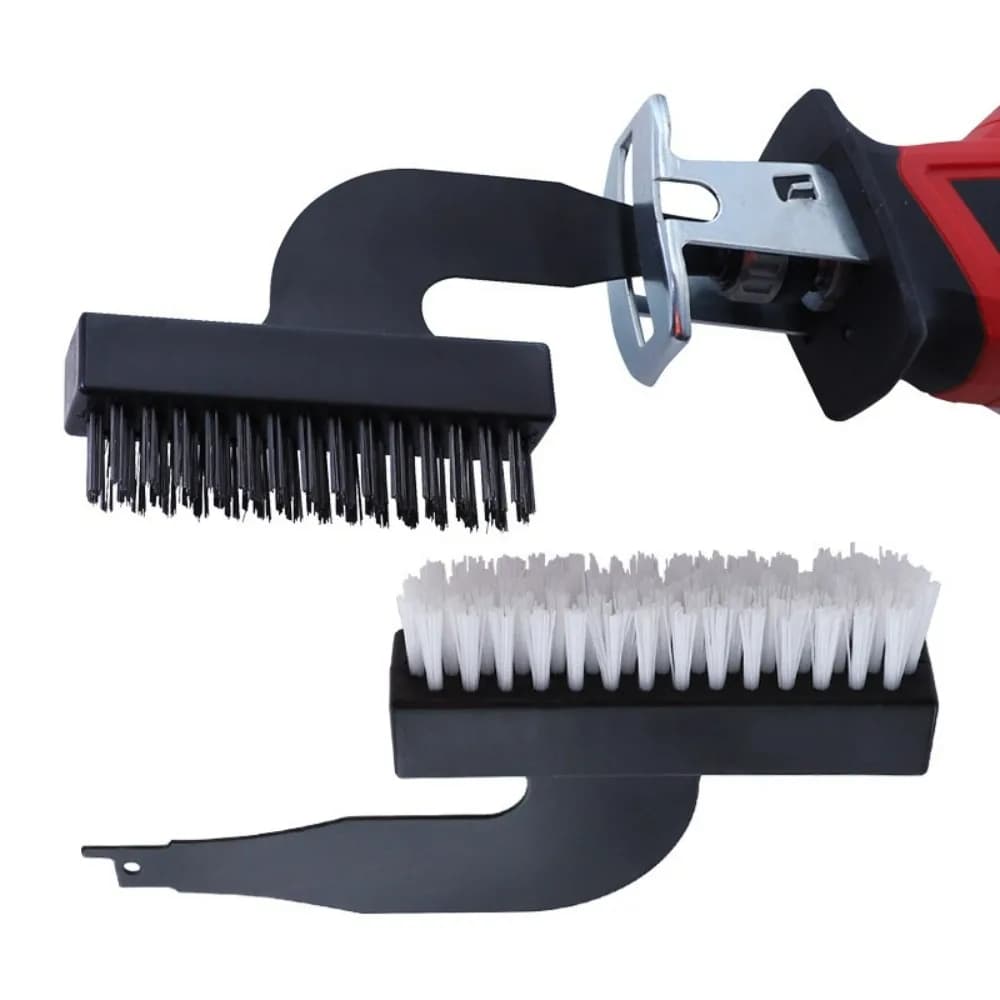 Spazzola per trapano per pulizia filo elettrico Strumenti per lucidatura antiruggine Sega per coltello per cavallo Sega alternativa Testa della spazzola Accessori per utensili puliti