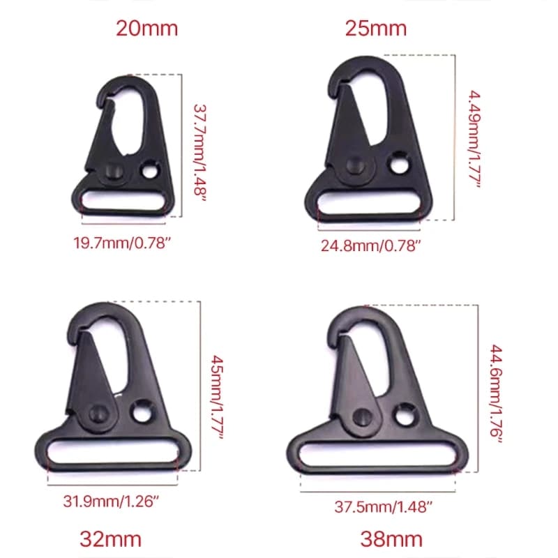 Moschettone portachiavi moschettone fibbia moschettone da esterno portachiavi Eagled bocca Clip fermagli Olecranon gancio Backpacking