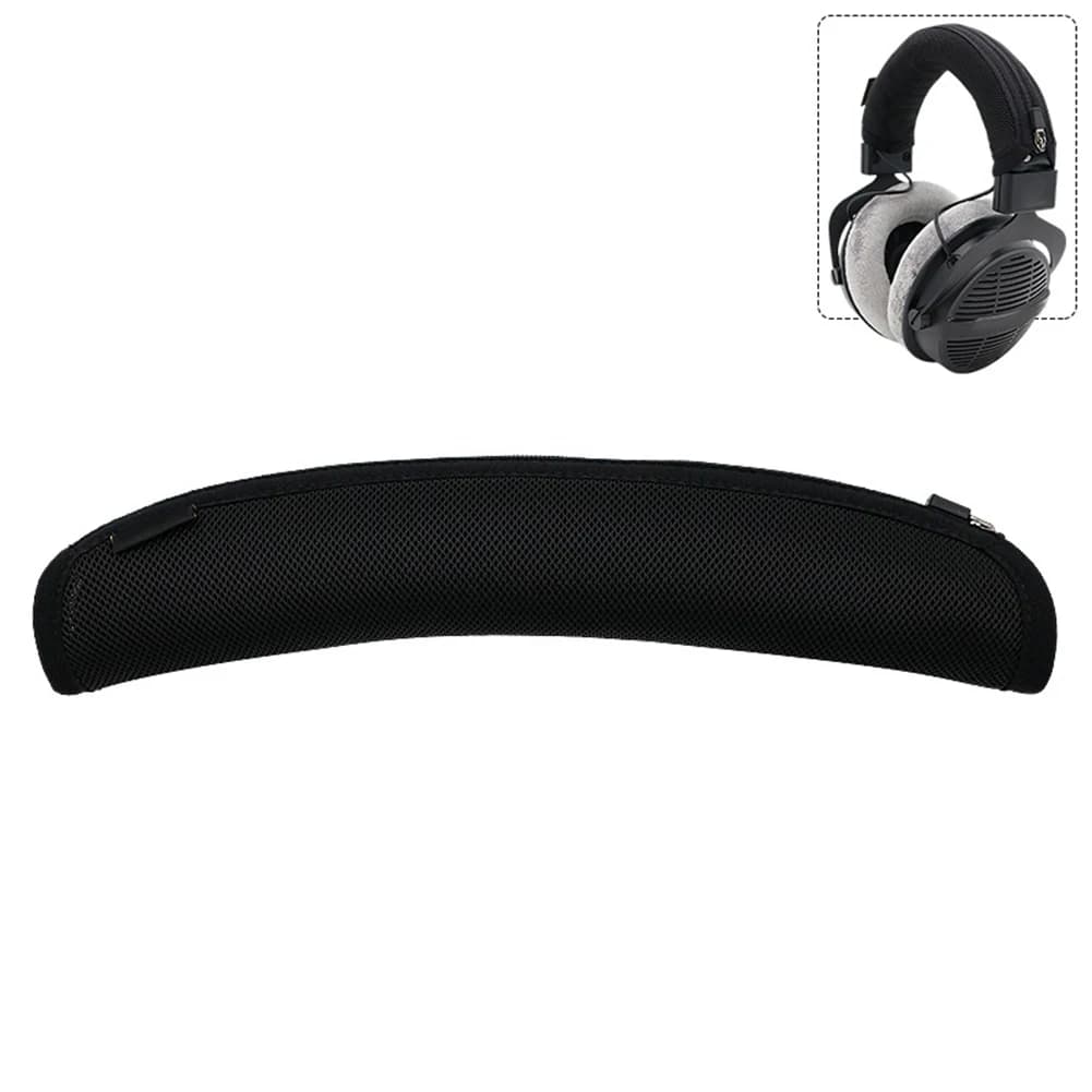 Copertura per fascia per cuffie over-ear Beyerdynamic DT990 PRO X in rete, lavabile, confortevole, dimensioni 24 cm x 10,2 cm