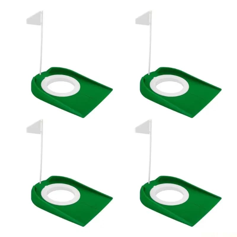 U2JB Authentic Golf Putting Practice Mat Automatic Ball Return and Direction Line for Real Green Feel Indoor Outdoor Training