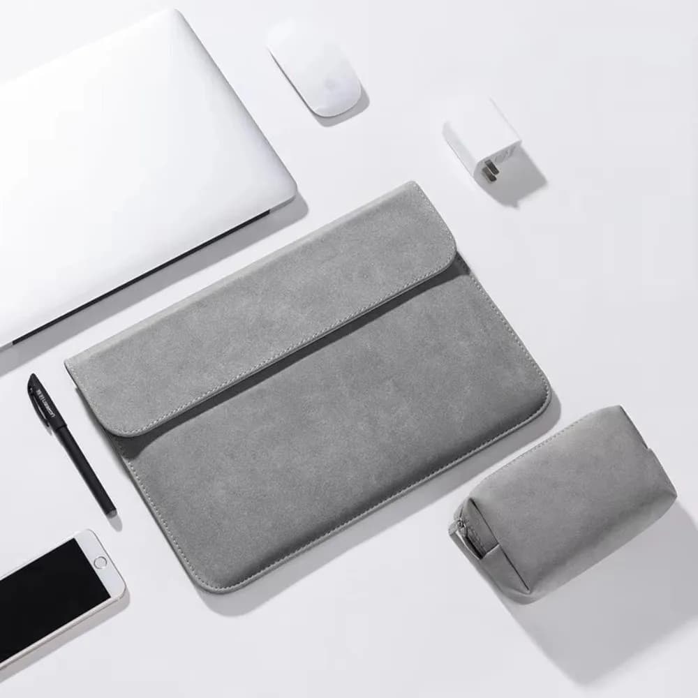 Custodia per laptop portatile resistente ai graffi Custodia per tablet impermeabile in pelle PU Borsa per computer resistente all'usura Uso in ufficio