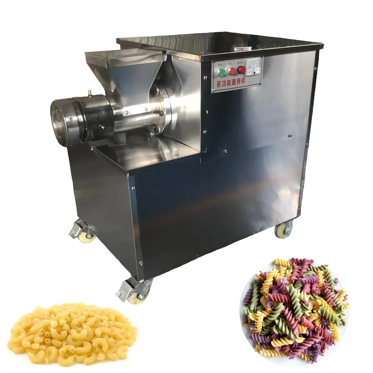 Linea di Produzione Pasta, Attrezzatura per Maccheroni, Macchina per Spaghetti e Maccheroni, Vendita Calda, Acciaio Inossidabile Italiano