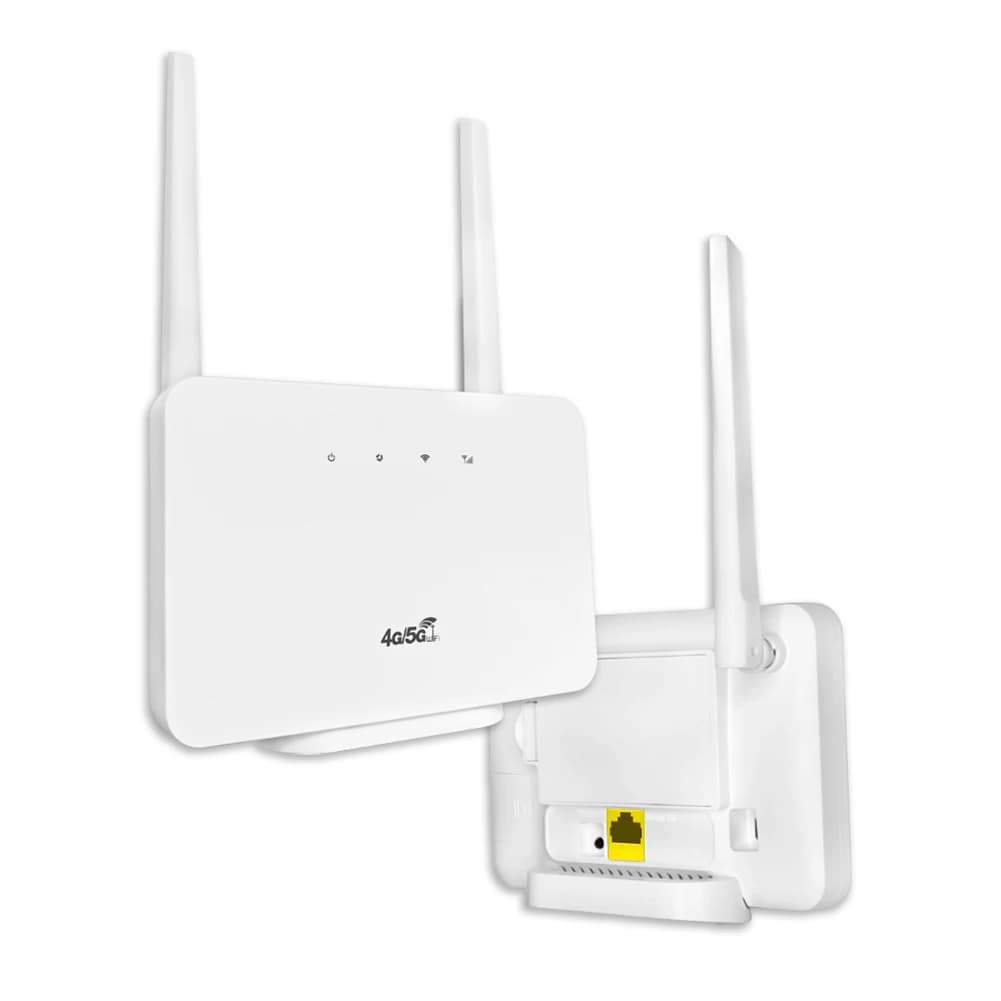 Router wireless 4G 300Mbps, modem wireless 4G con antenna esterna e slot per scheda SIM, spina EU per casa, viaggi e lavoro