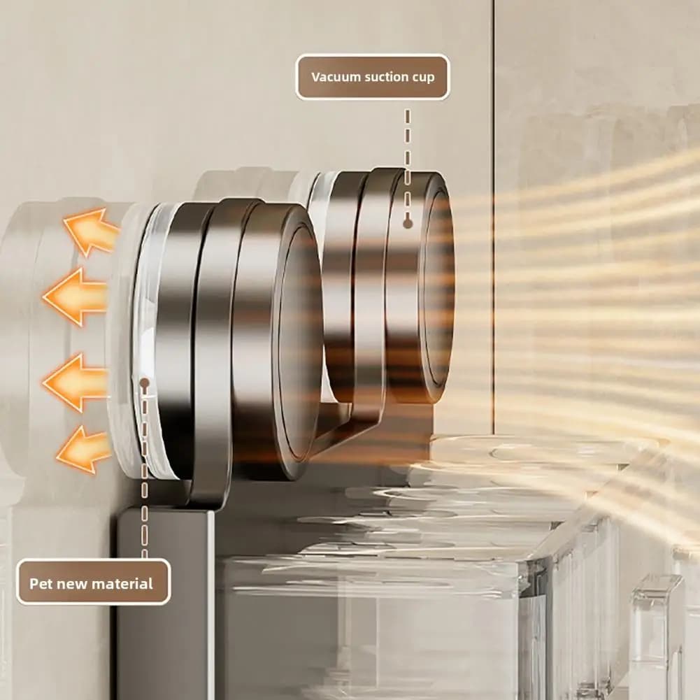Holder Bathroom Steel Toothbrush Holder Toothbrush Holder with Suction Cup Wall-mounted Bathroom Organizer for Electric