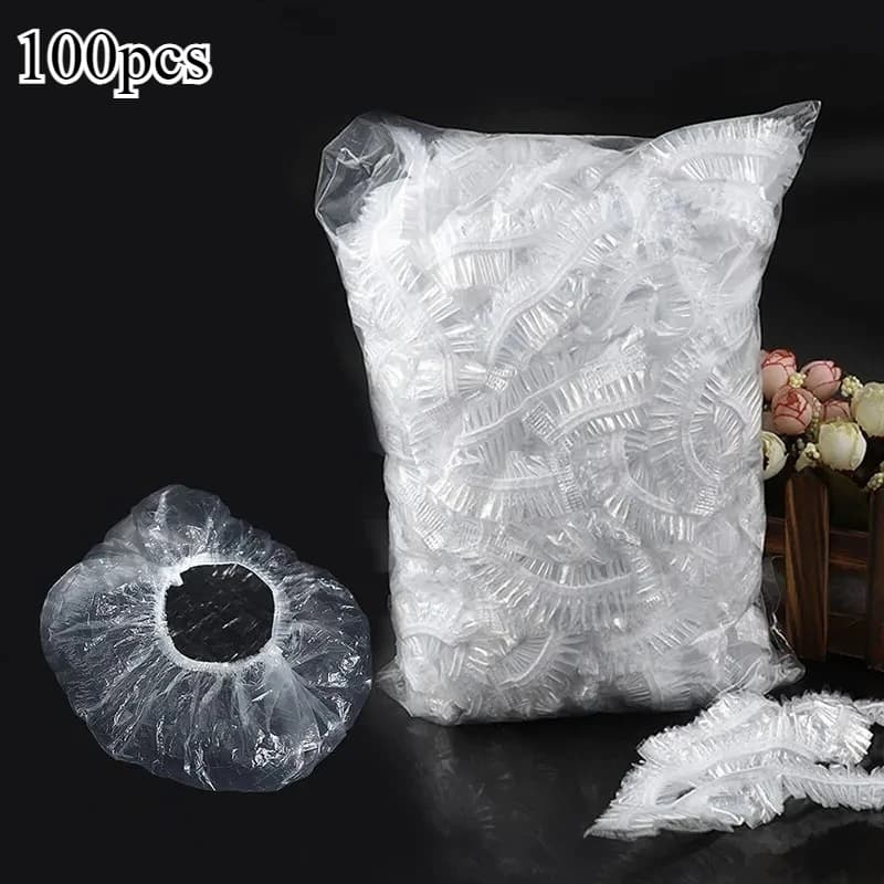 100 Piece Swimwear Set, Waterproof Shower Hair Mask Head for Women's Thick and Durable For Home Use, Hair Treatment Headphone, Heatable Hair Tincture Head