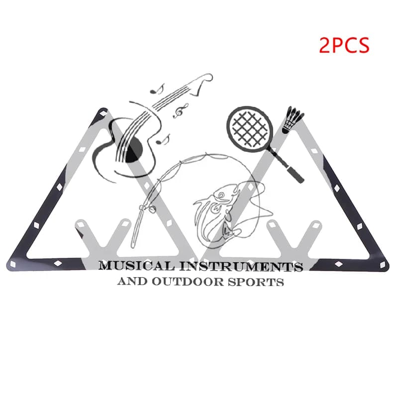 2pcs Triangle Sports For Magic Pool Table Thin Reusable Cue Accessories Placing Billiard Rack Practical Ball Holder Positioning