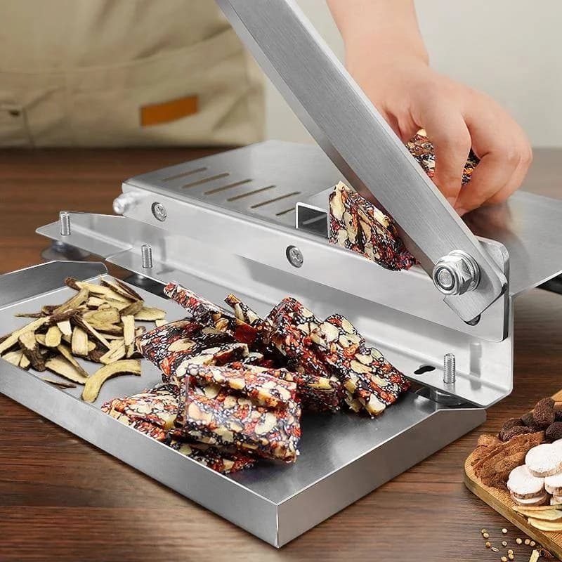 Affettatrice Multifunzionale Commerciale 889, Macchina Taglia-Carne per Uso Domestico, Utensile da Cucina per Preparazione Cibi