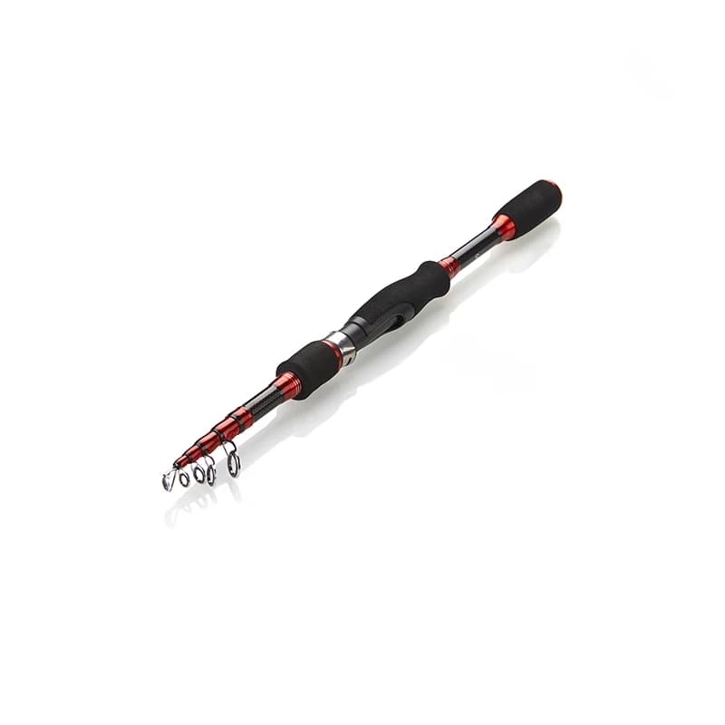 DEUKIO 1.8m 2.1m 2.4m Richiamo Canna da pesca in acqua salata Fibra di carbonio Spinning Casting Canna da pesca Esca Canna da pesca da viaggio
