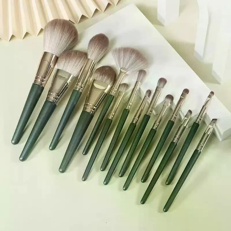 14Pcs Makeup Brushes Soft Fluffy Makeup Tools Cosmetic Powder Eye Shadow Foundation Blush Beauty Make Up Brush