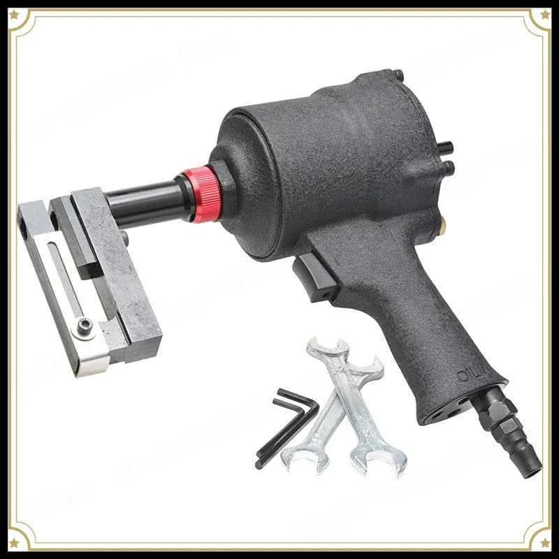 Pneumatic Punching Gun, Metal Advertising Word Iron Sheet Stainless Steel Luminous Word Board Opening Pneumatic Punching Gun