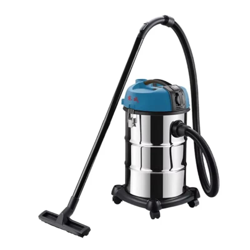 Aspirapolvere Industriale Elettrico DongCheng 220V per Uso Umido e Secco, Serbatoio in Acciaio Inox da 25L, Macchina per Pulizia ad Alta Potenza