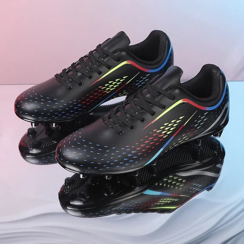 Men's Fashion Soccer Shoes, Breathable Breathable Shoe Resistant and Anti-Slip for Training and Open Race