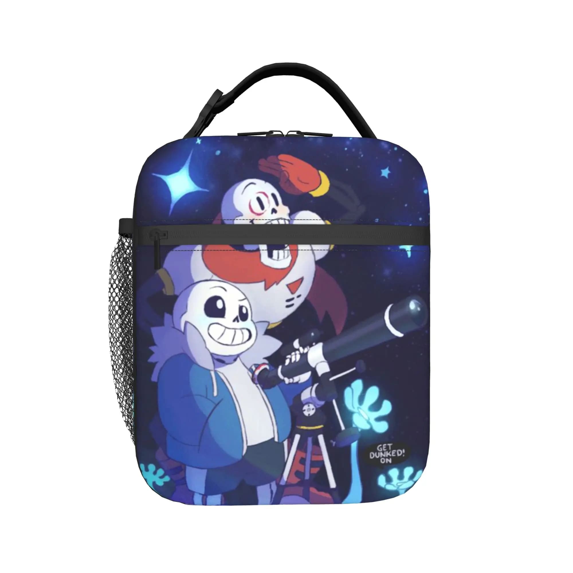 Undertale Sans Borsa termica per il pranzo, per ufficio, contenitore portatile per alimenti, per uomo e donna, contenitore termico per il pranzo