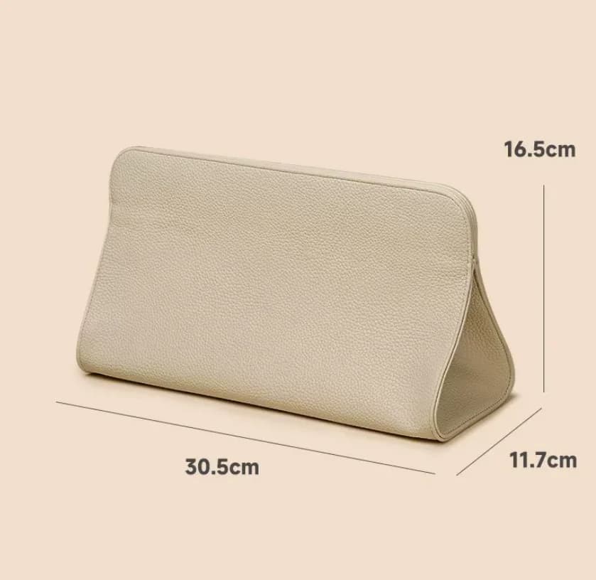 Travel bag for hair dryer, iron curlers, organizer for hypoallergenic makeup tools, portable cosmetic case