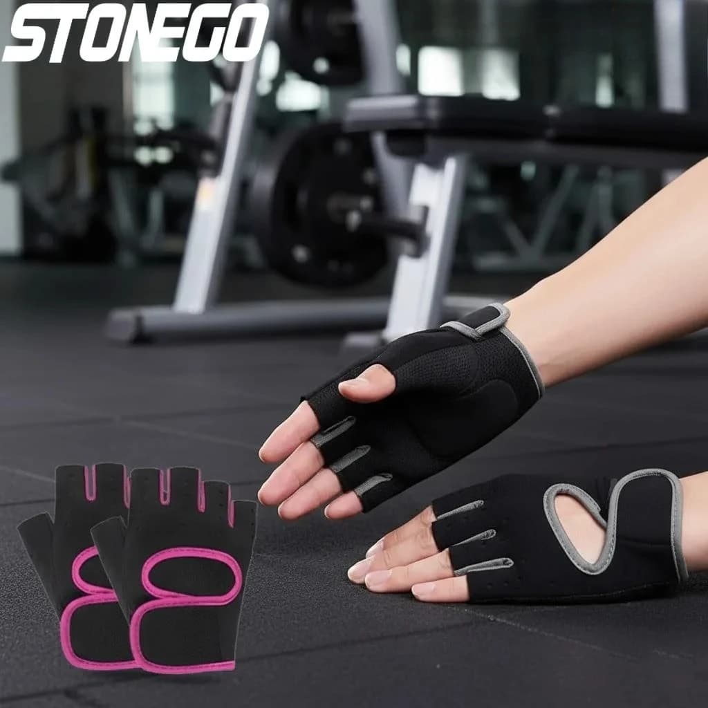 Breathable Weight Lift Gloves for Men and Women, Fitness, Gym, Bodybuilding, Cycling