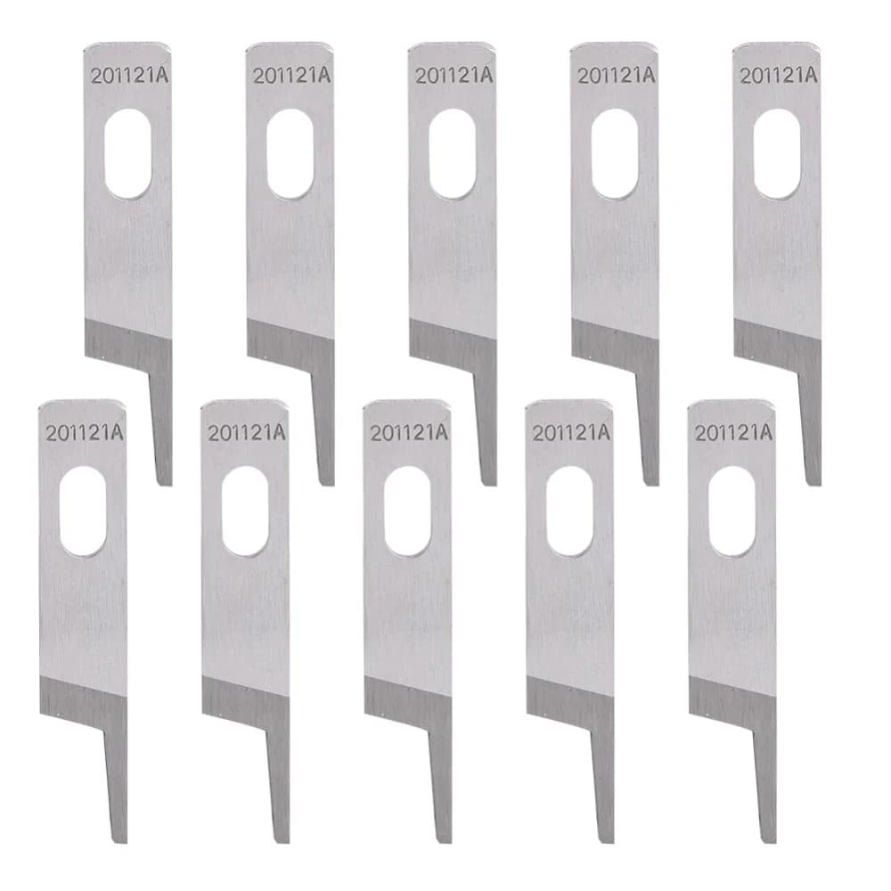 Lama Superiore in Acciaio, Accessori per Macchine da Cucire di Grado Industriale, Lama di Precisione per 737, 747, 700, 600, L52, Jack 788, 787