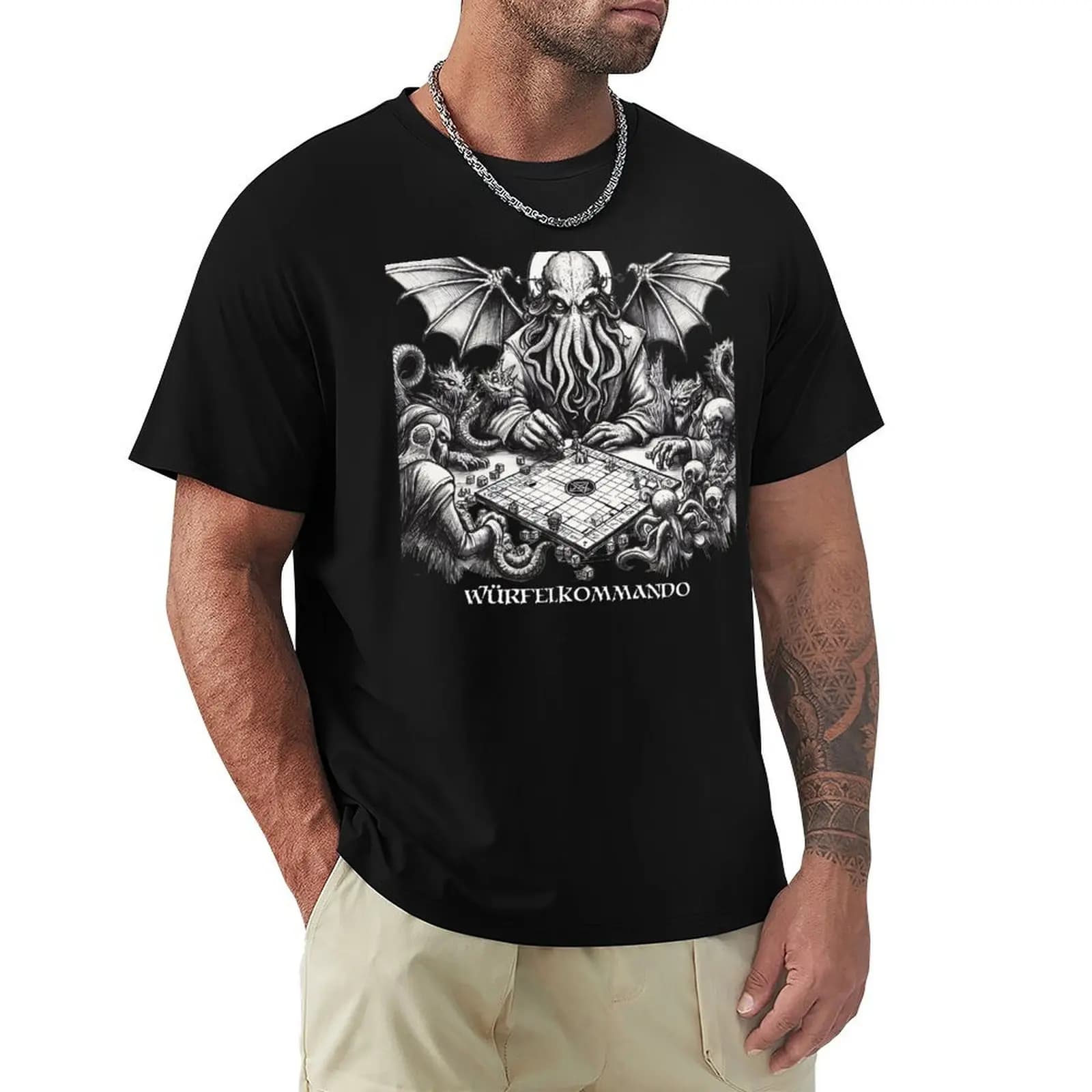 T-shirt Cthulhu Boardgame T-shirt sportiva leggera ad asciugatura rapida