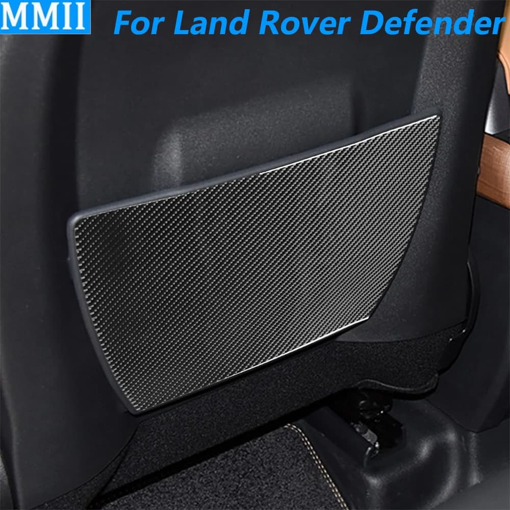Per Land Rover Defender 2020-2025, Copertura Decorativa in Fibra di Carbonio per Vano Portaoggetti Posteriore, Accessori Auto, Adesivo Decorativo