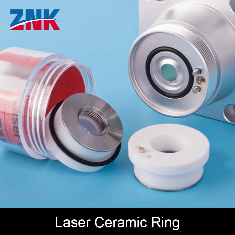 ZNK Laser 28/32mm Ceramic Nozzle Holder for Fiber Laser Cutting Head for Precite/WSX/Raytools Fiber Laser Cutting Machine