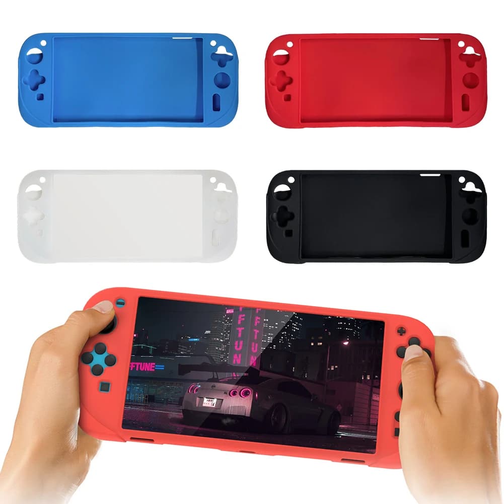 Custodia Protettiva in Silicone Antiurto per Console da Gioco Portatile Nintendo Switch 2