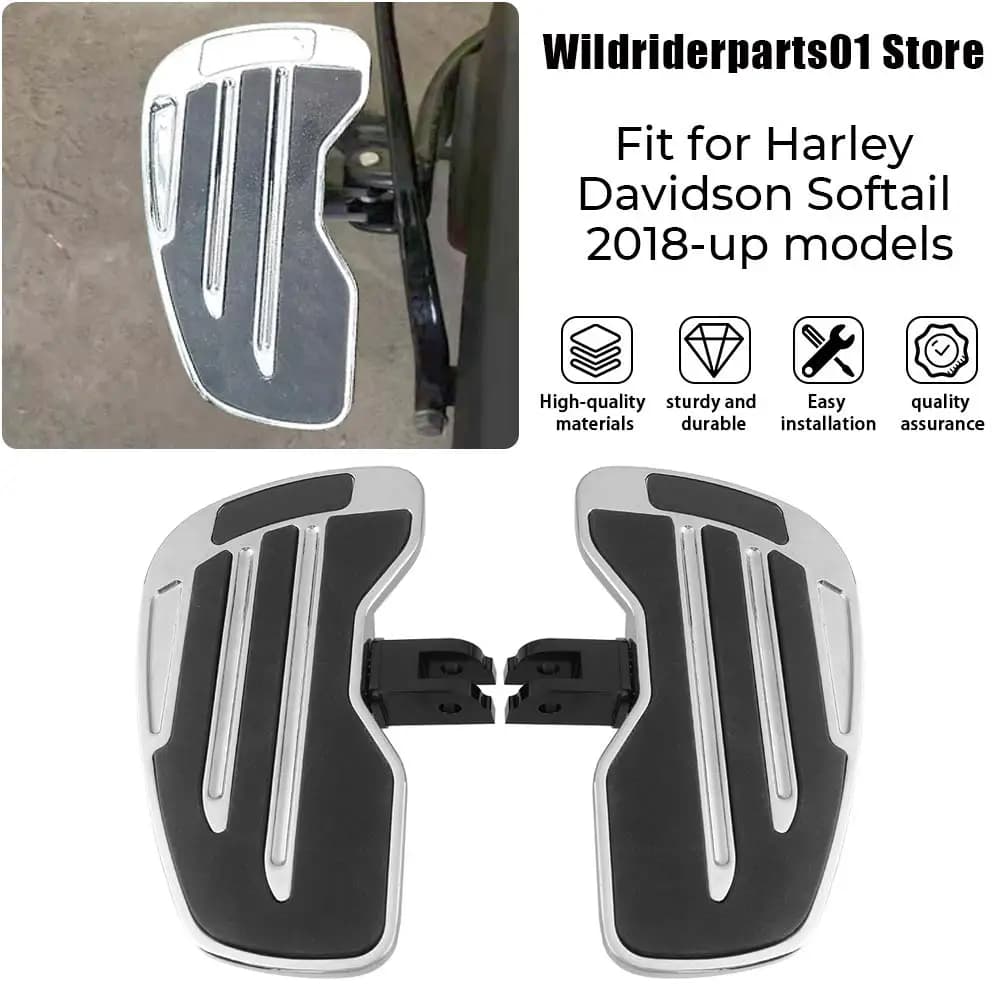 Moto Conducente Pedana Rider Pedane Pedane Regolabili Per Harley Softail Low Rider S FXLRS 2020 2021 2022 2023 2024