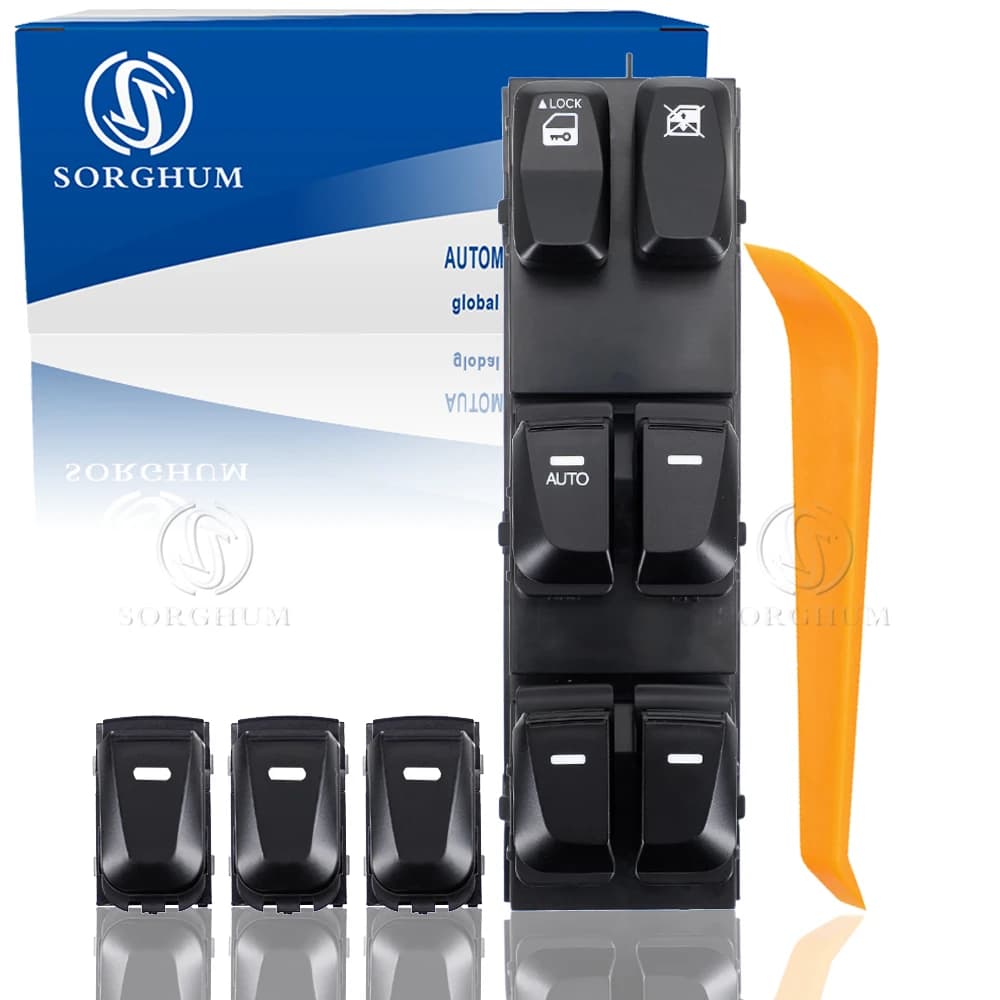 SORGHUM 93571-2S000 93576-2S000 LHD Anteriore Sinistro Finestra Principale Interruttore Passeggero Pulsante Per Hyundai Tucson IX35 2010 2011 2012 2015