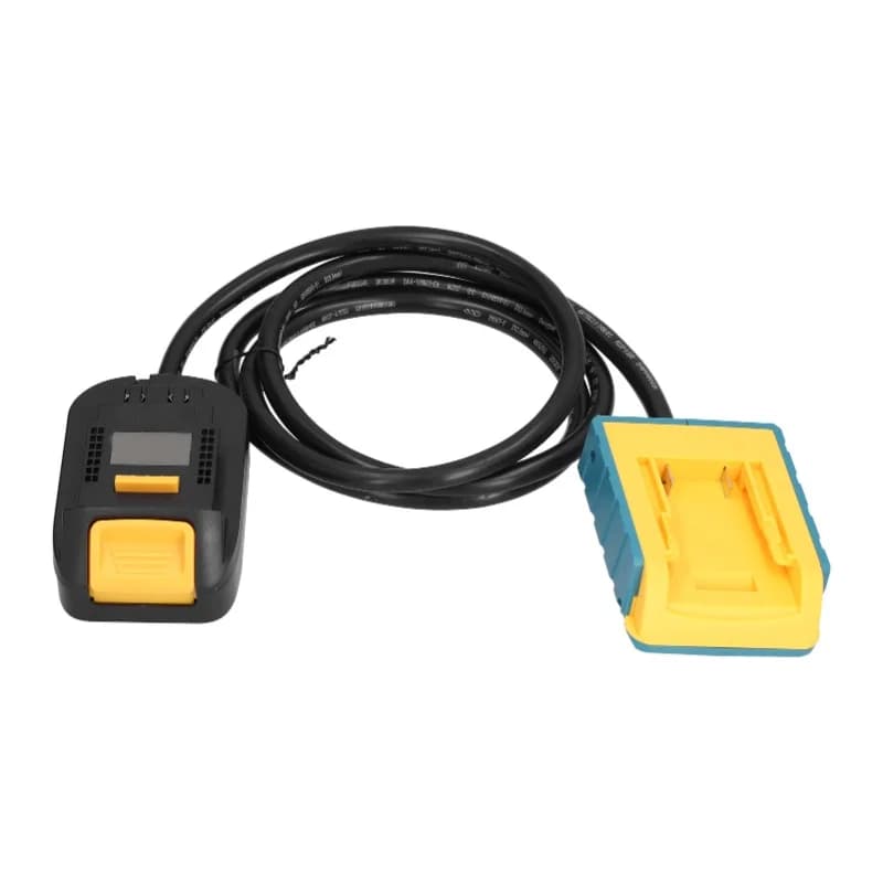 Light Portable Battery Adapter in Lithium to Reduce Tools Weight with 1.5 Meters Extension Cable