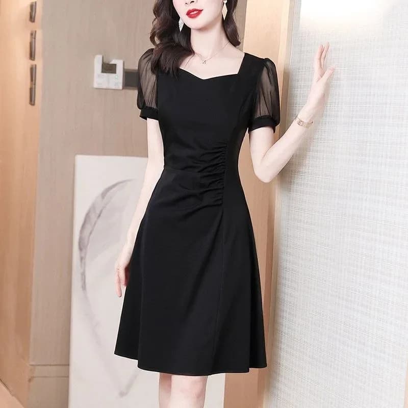 Abito da donna Vacanza Midi Occasioni formali Abiti da compleanno larghi per le donne Morbido chic ed elegante Abbastanza intero Bellissimo caldo
