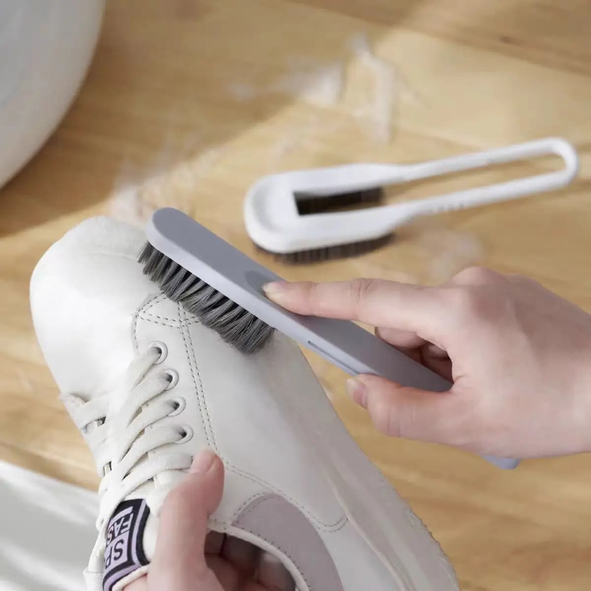 Spazzola piccola flessibile multifunzionale per uso domestico, spazzola per la pulizia delle scarpe, spazzola per il lavaggio delle scarpe, dio delle scarpe Non dannoso, spazzola per il bucato Co