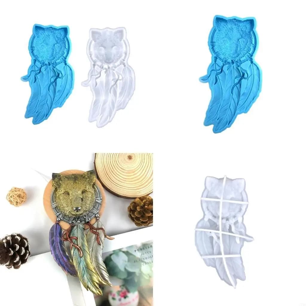 Silicone Molds Foxes Dream Catcher Resin Molds Home Decor Windbell Mold