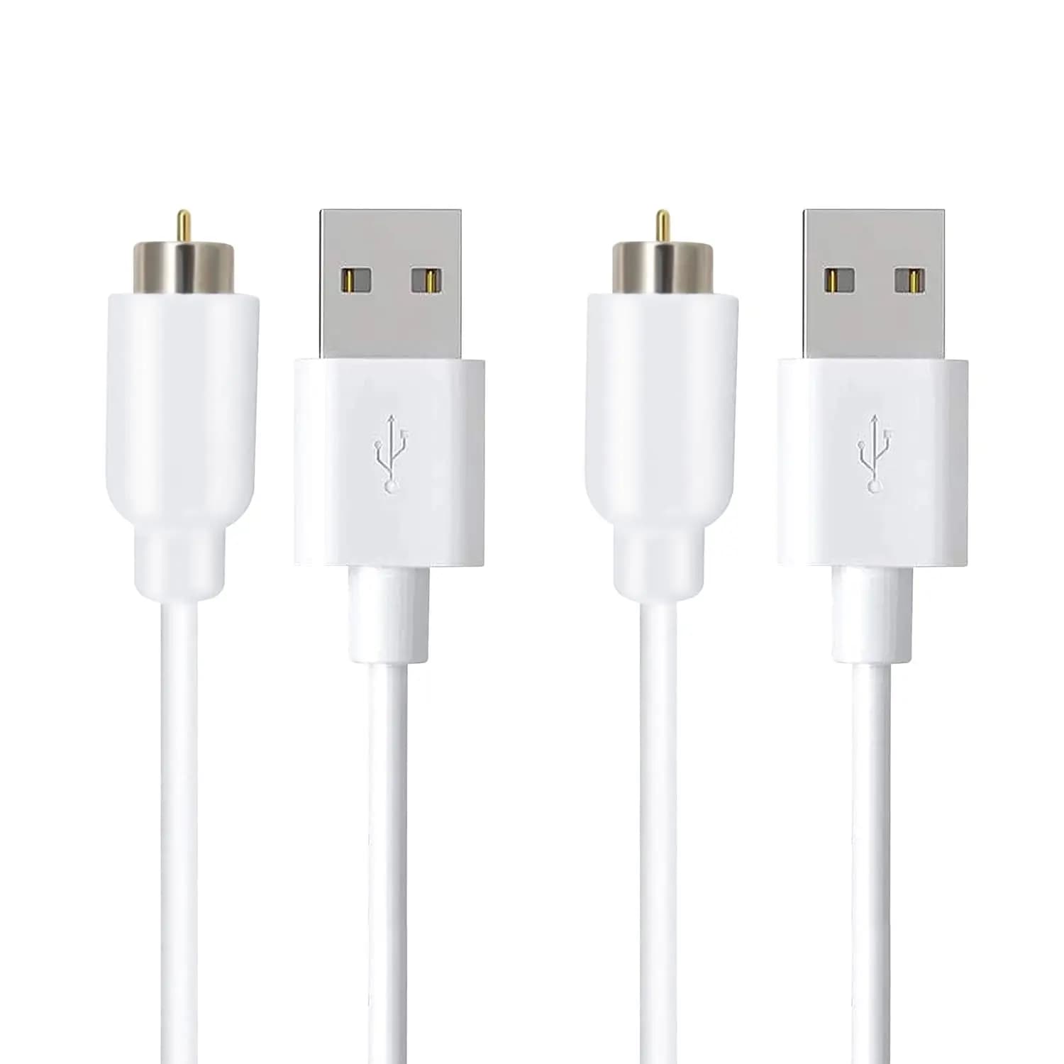 Cavi di ricarica magnetici, caricatore USB, cavi di ricarica di ricambio, cavo di alimentazione CC, cavo di ricarica con spina, confezione da 2