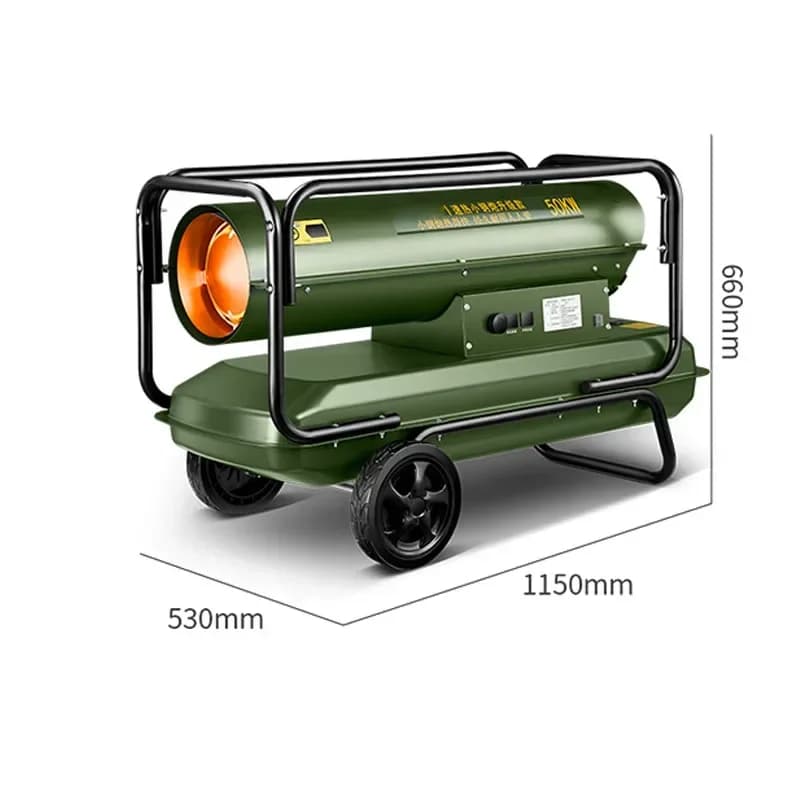 220v Riscaldatore elettrico diesel Riscaldatore olio Ventilatore Fattoria Ventilatore caldo industriale Serra ad asciugatura ad alta potenza Stufa a caldo