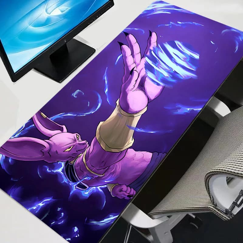 Tappetino per mouse Dragon Ball XL Lockedge, accessori da gioco, tappetino per tastiera e mouse per computer, tappetino da scrivania per Csgo Max Gift