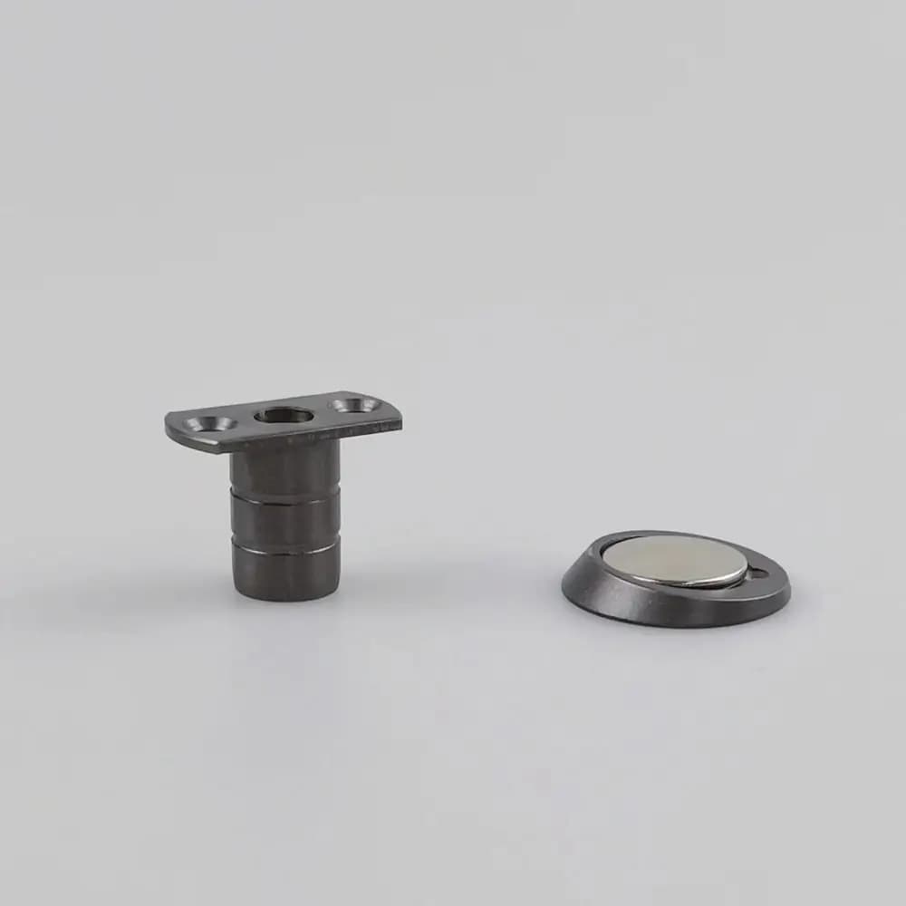 Nuovo fermaporta buffer muto porta in acciaio inossidabile porta hardware magnetico porta touch