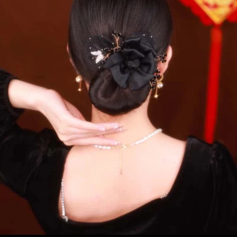 Accessories for women's hairstyle rings with hair curler with fashionable band roll