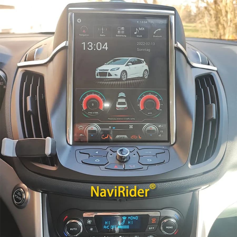 10.4" Multimedia Android 15 Touch Screen Car Radio For Ford C-max 2011 Escape 2013 2014 Headunit Car Autoradio GPS Navi CarPlay