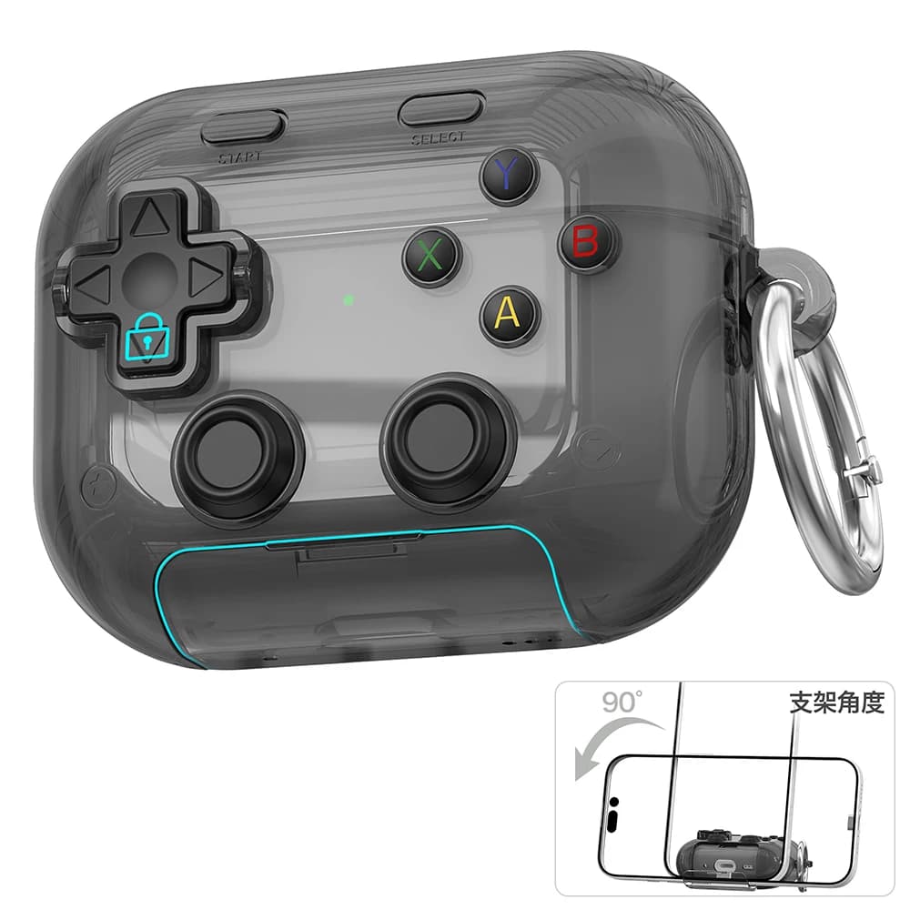 Custodie 3D in TPU per AirPods Pro 3, Pro 2 (2a generazione), 4 (4a generazione) - Cover Protettiva Creativa con Supporto per Auricolari da Gaming
