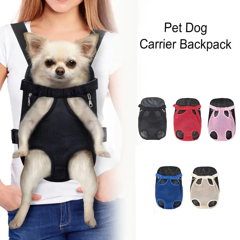 Zaino Zaino portatile per animali domestici Zaino traspirante per cuccioli Zaino per cani Zaino per animali regolabile da esterno