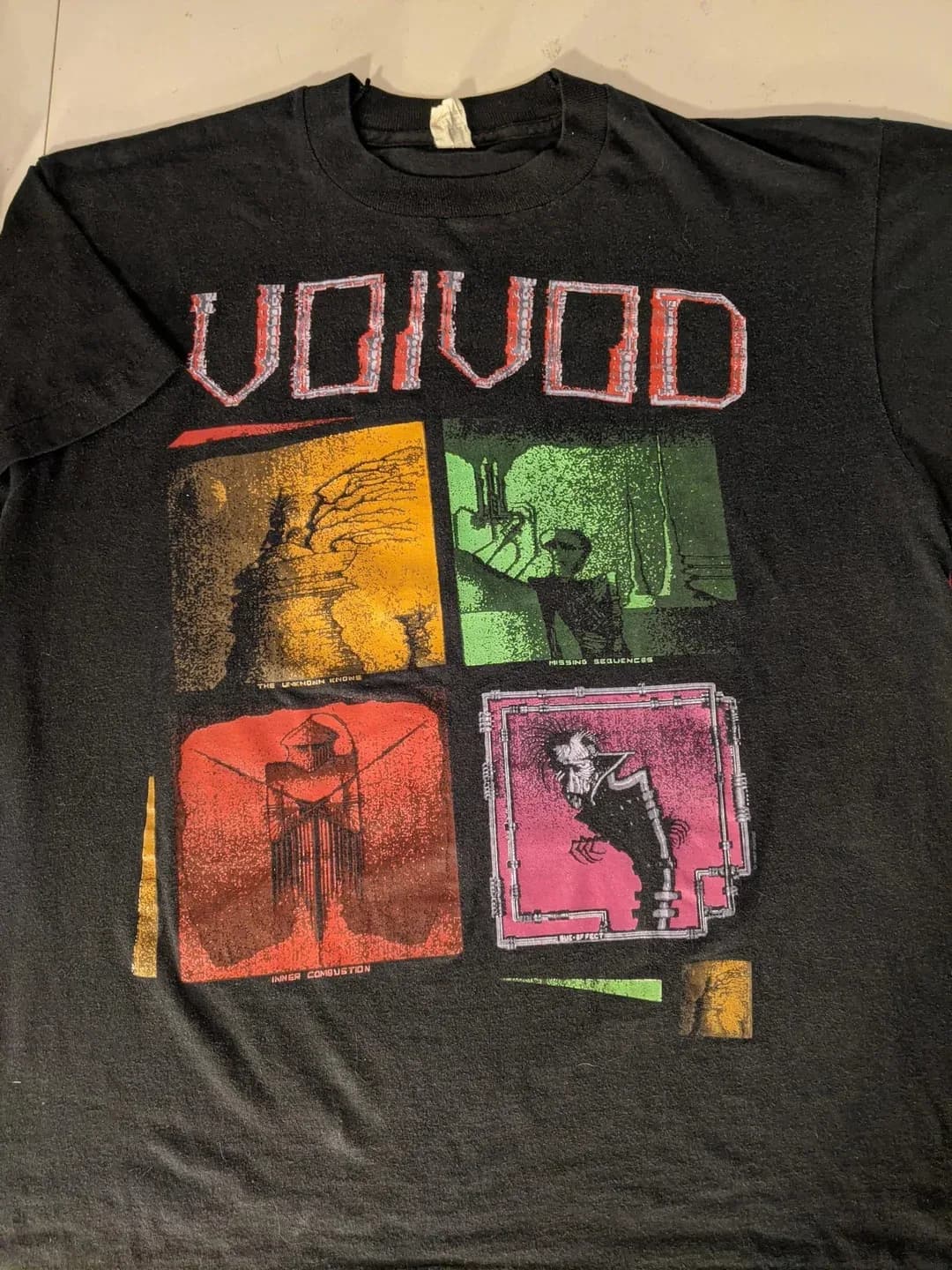 Voivod Nothingface 1989 T-shirt manica corta unisex in cotone S-5XL LT297