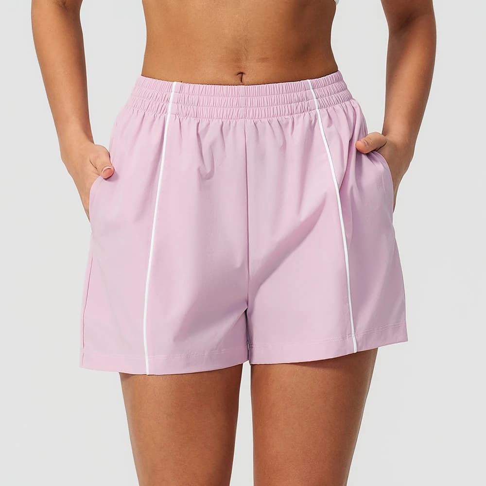 Pantaloncini da yoga estivi sottili ad asciugatura rapida per donna, pantaloncini da ciclismo e corsa, pantaloncini sportivi casual traspiranti resistenti ai raggi UV