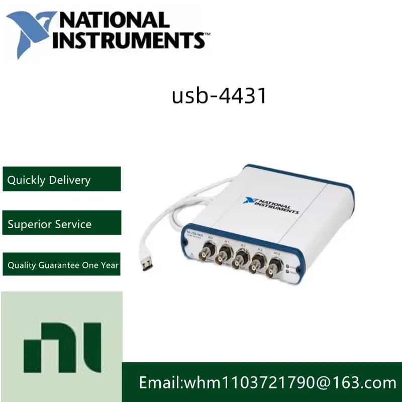 NI USB-4431 Scheda di acquisizione audio e vibrazioni ad alta precisione 780164-01