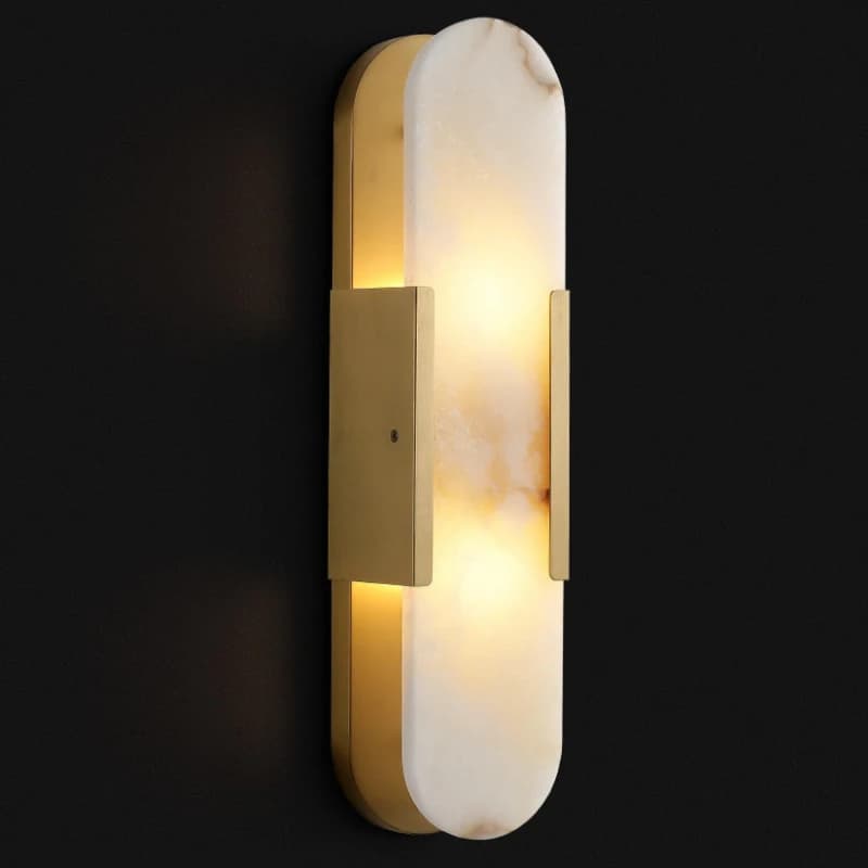 Marble wall lamp light luxury living room study bathroom cabinet mirror front aisle entrance light
