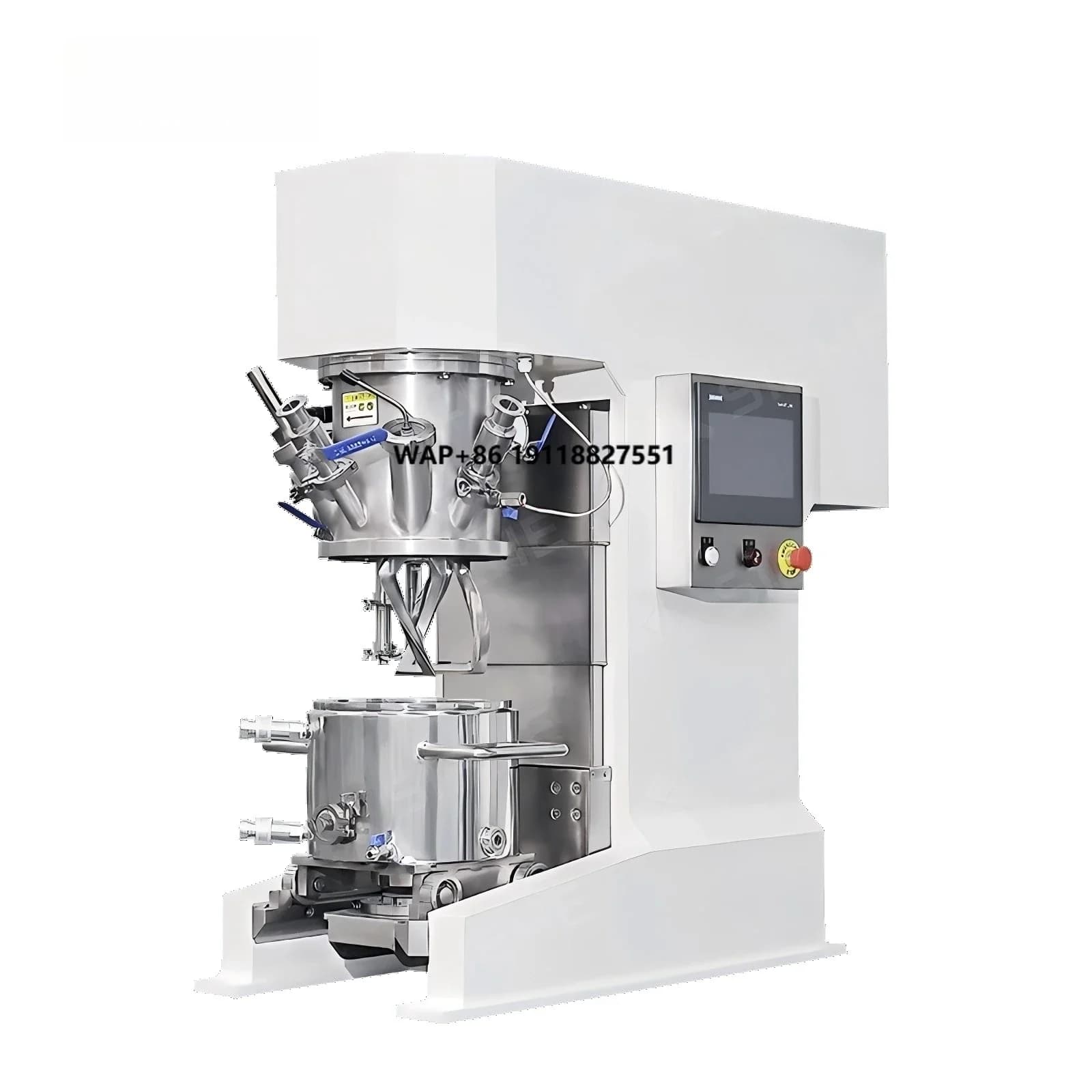 Miscelatore Planetario Doppio da Laboratorio 10L ad Alta Viscosità per Impasti/Pasta di Zucchero/Pasta Modellabile