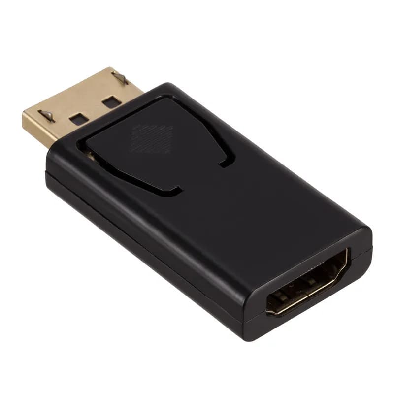Adattatore DisplayPort a HDMI compatibile 4K/1080P, convertitore video audio da DP a HDMI maschio-femmina per PC, laptop, proiettore