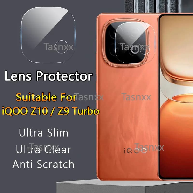 Lens Protector For iQOO Z10 Z10X Z9 Z9X Turbo Pro Ultra Clear Slim Soft FET Film Back Camera Lens Cover Guard -No Tempered Glass