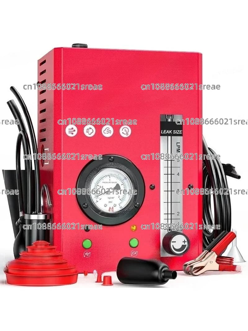 Macchina del fumo automobilistica S3000 con pompa dell'aria incorporata e manometro. Rilevatore diagnostico professionale per perdite di veicoli