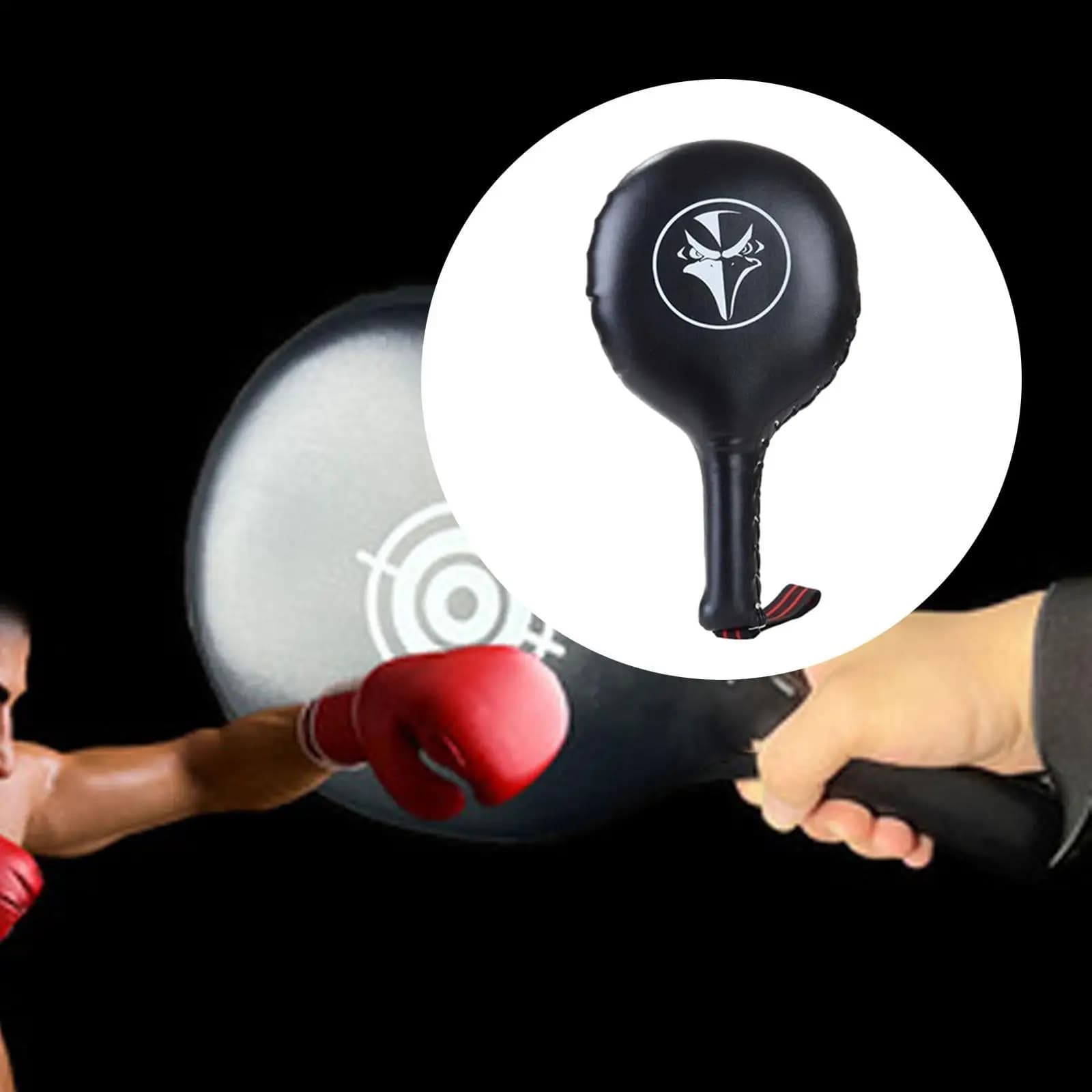 Professional Boxing Pad PU Leather Punching Bag Replacement for Kickboxing Muay Thai Taekwondo Training